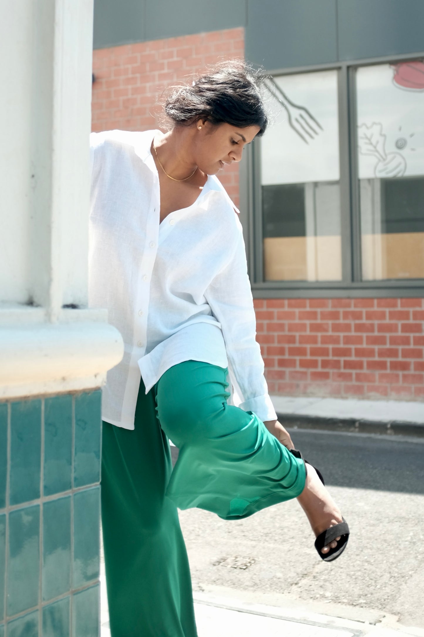 Keavy Pant in Green