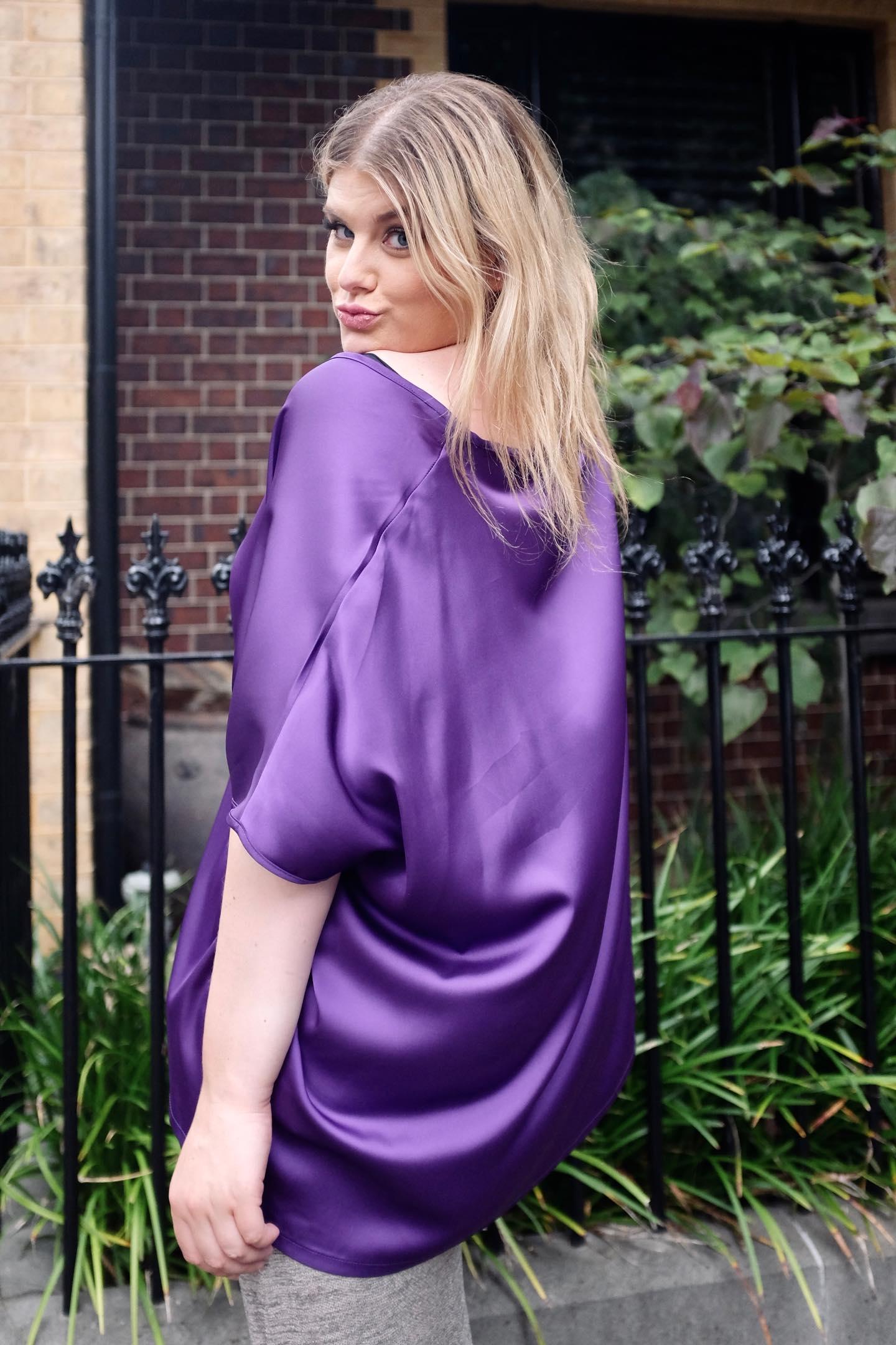 Marlo Top in Purple