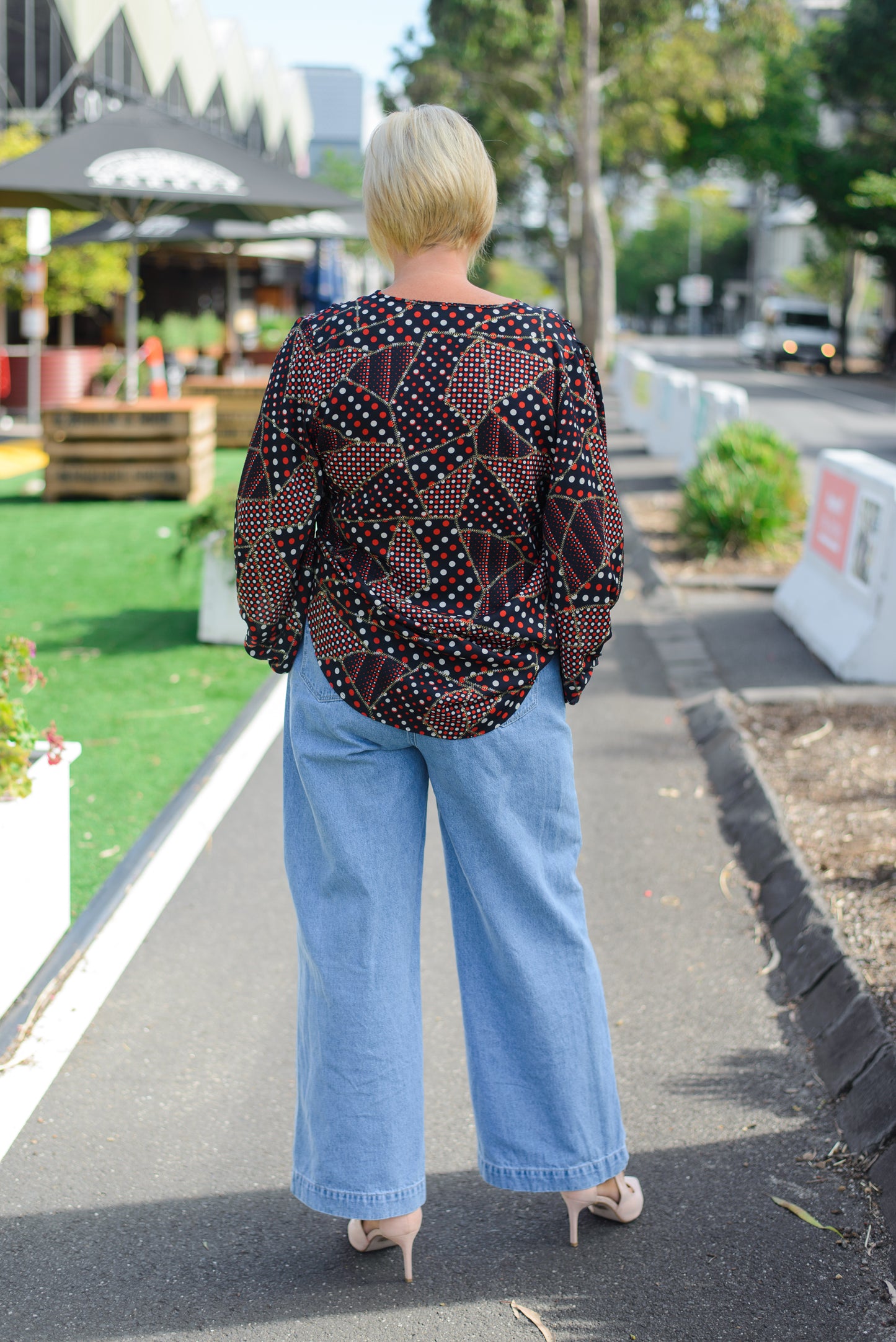 Isabelle Blouse in Spotty