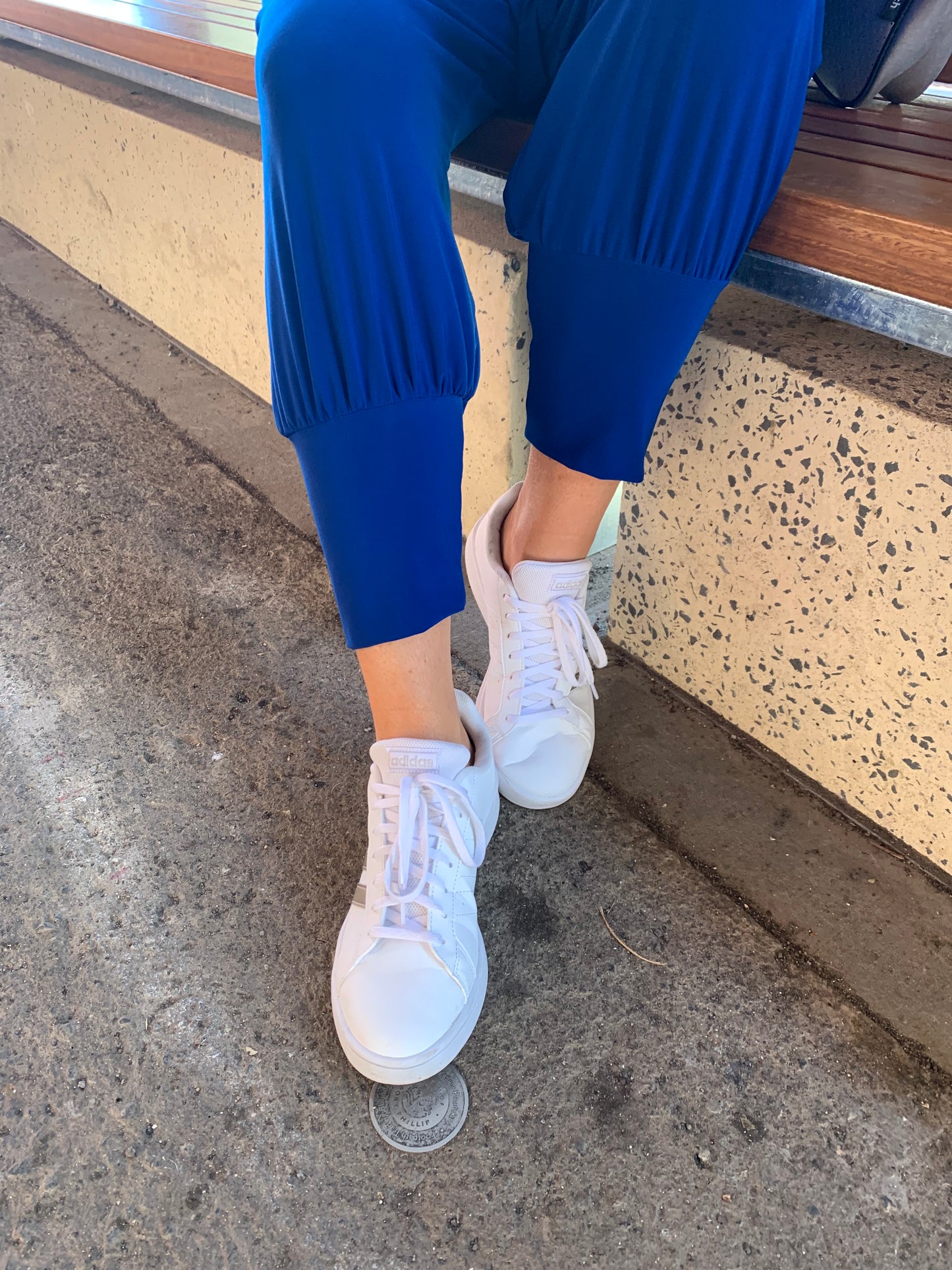 Jade Jogger in Blue