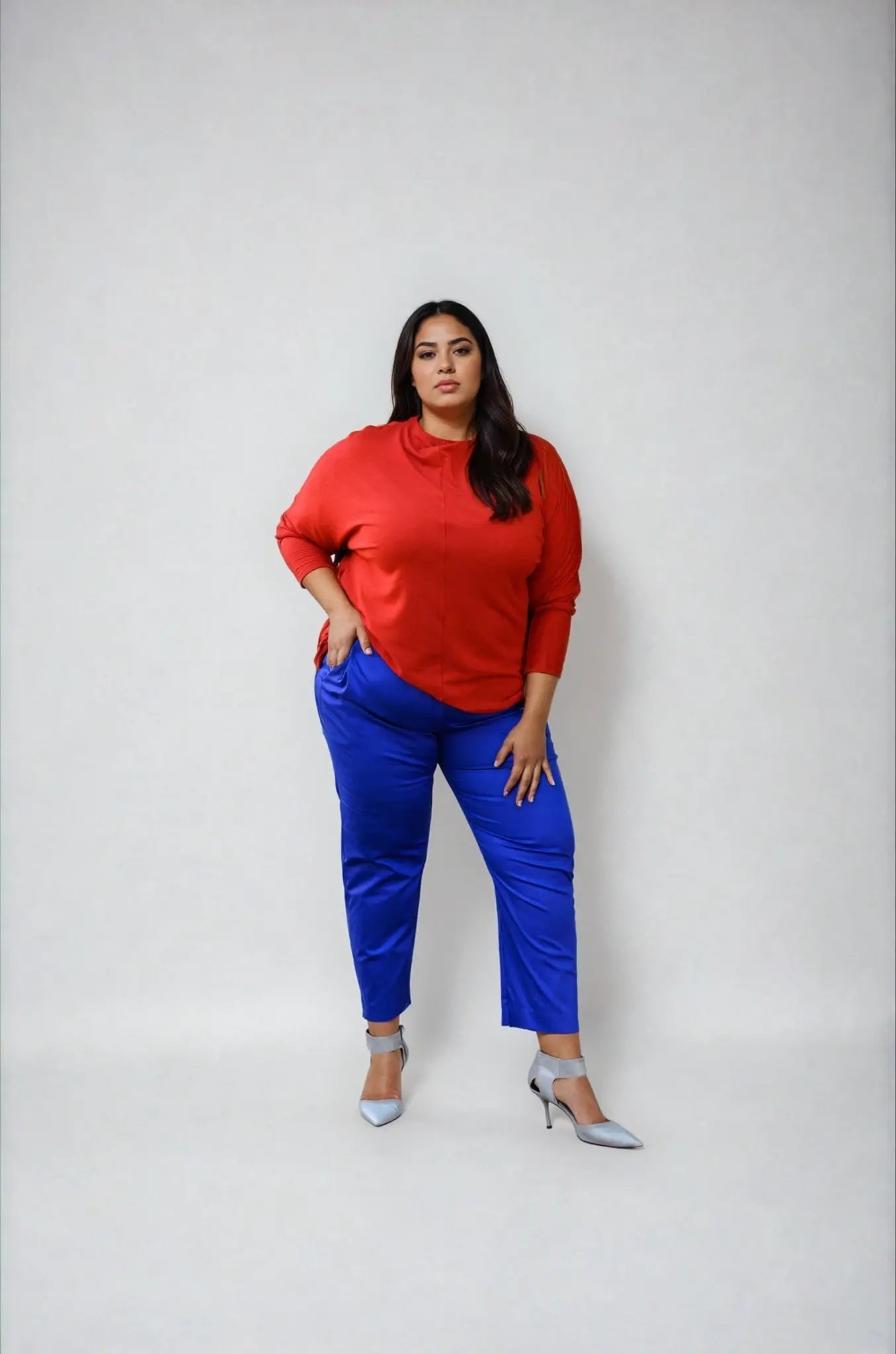 Emily Pant in Cobalt Alison Dominy Designs