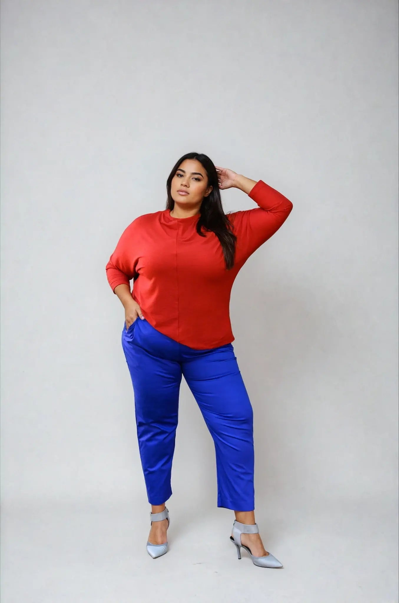 Emily Pant in Cobalt Alison Dominy Designs