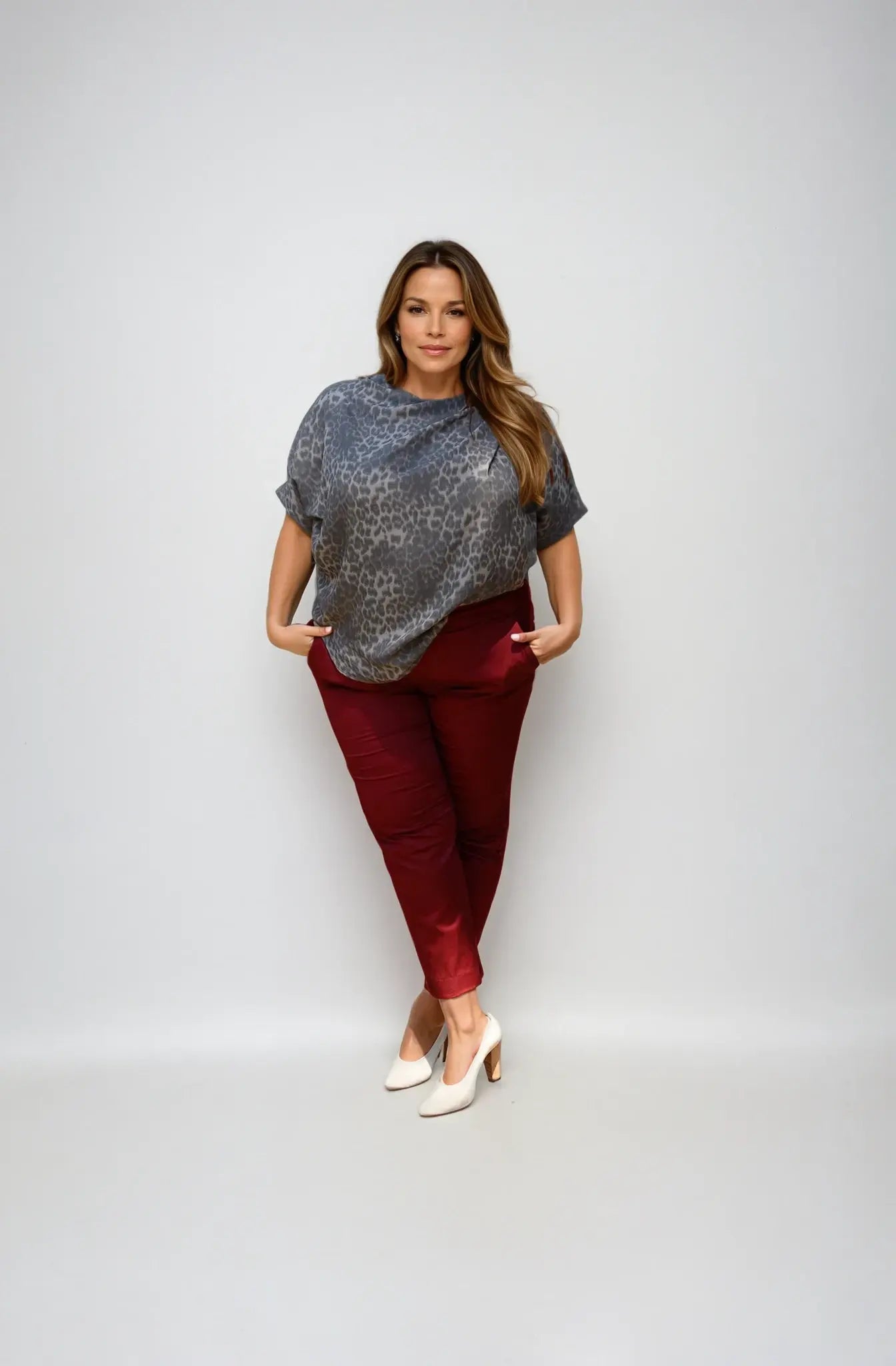 Emily Pant in Berry Alison Dominy Designs