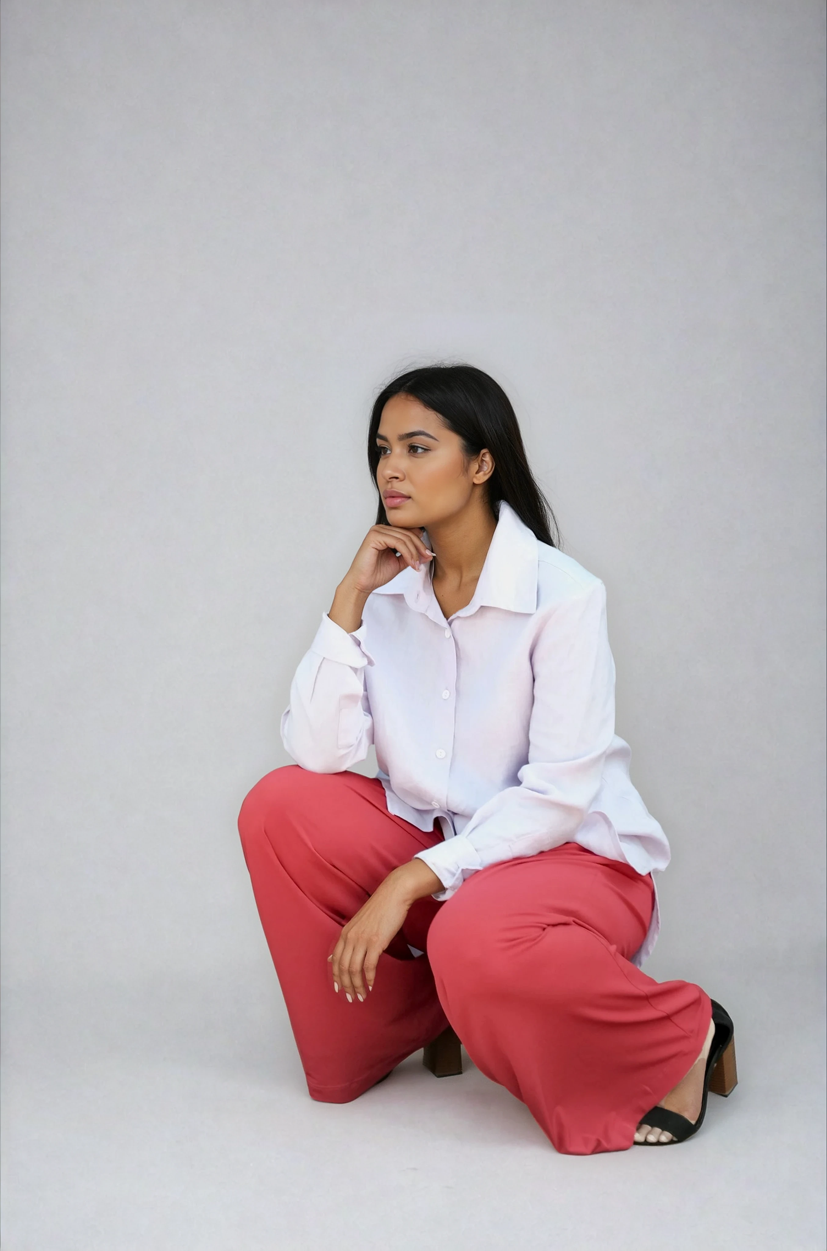 Keavy Pant in Red Alison Dominy Designs