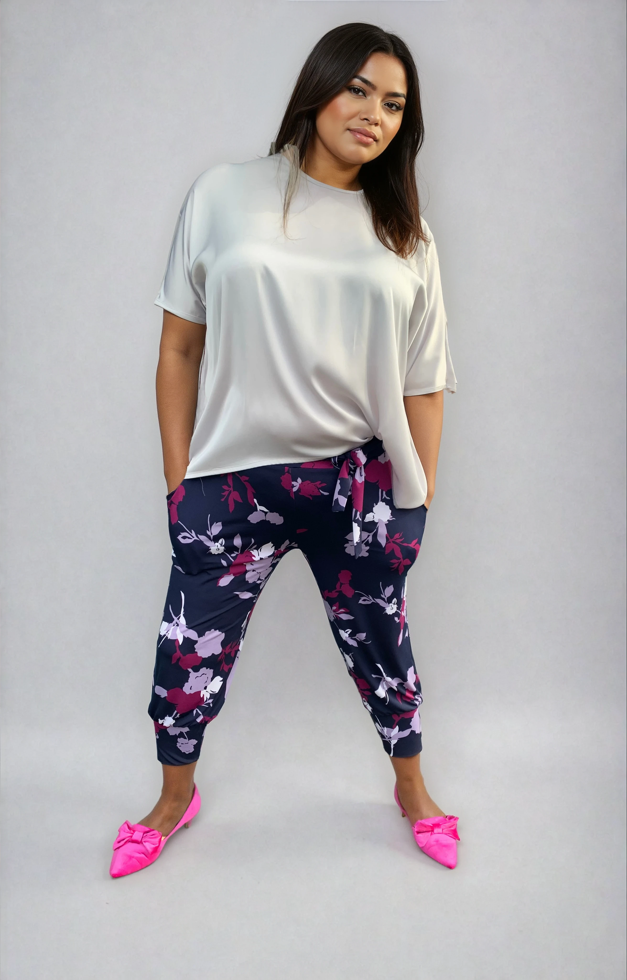 Jade Jogger in Poppy Alison Dominy Designs