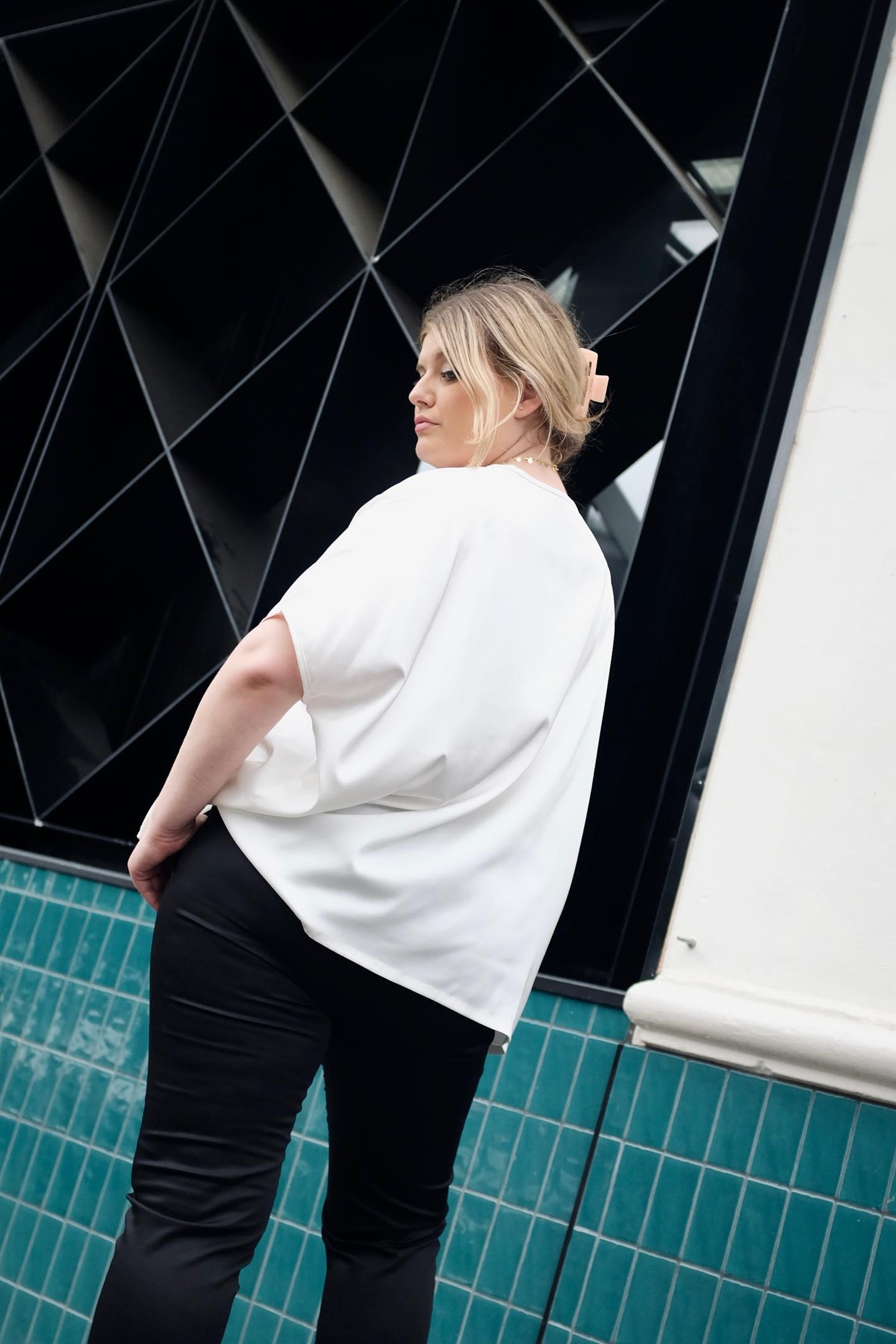 Marlo Top in White Alison Dominy Designs