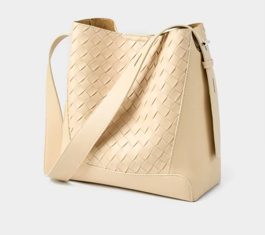 Caroline Ivory Crossbody Bag in 100% Genuine Leather (Copy)