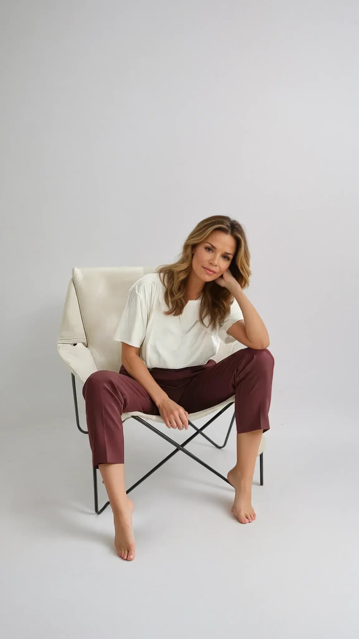 Emily Pant in Berry Alison Dominy Designs