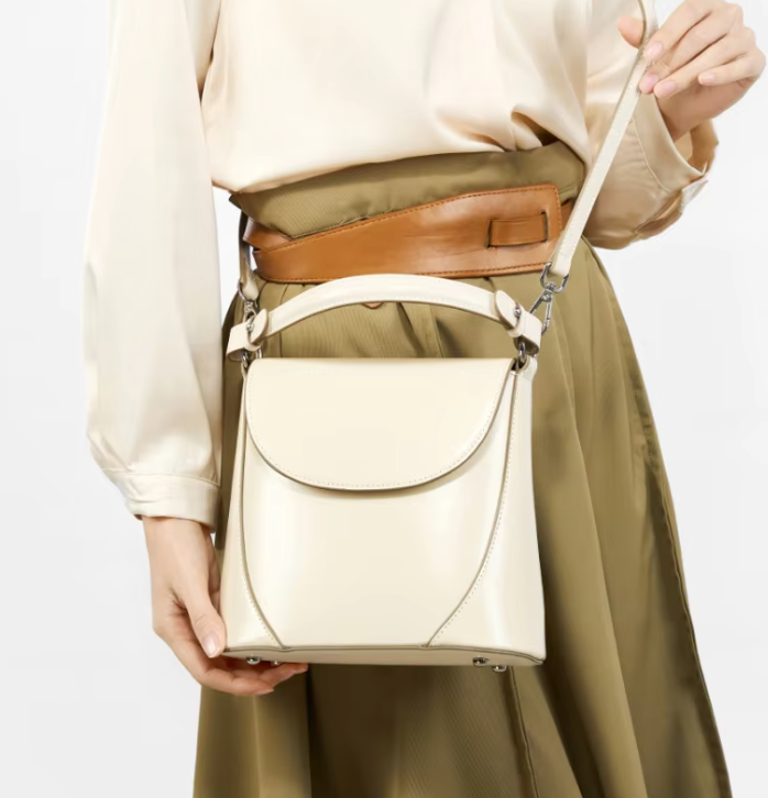 Pre - Order Bell Genuine Leather Bag Alison Dominy Designs