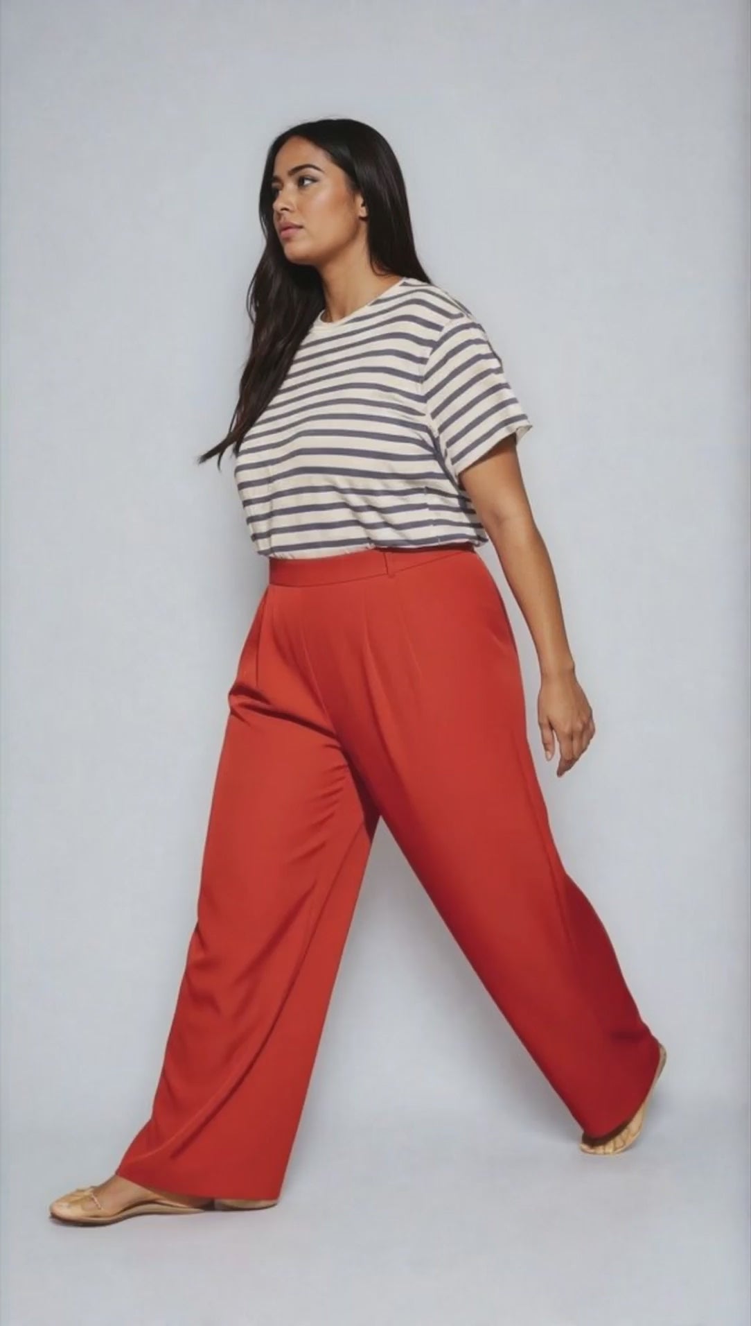 Keavy Pant in Red