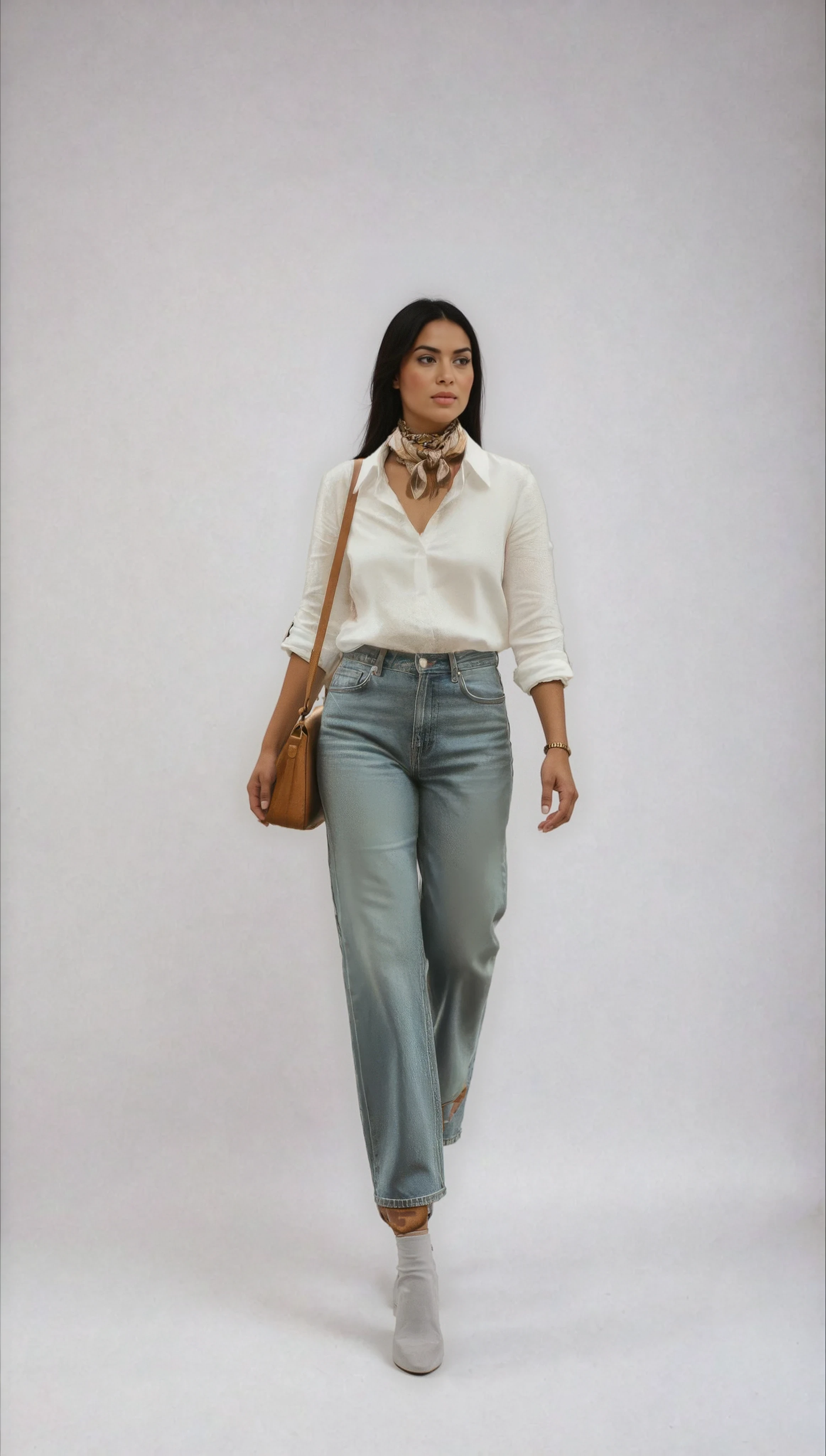 Cassie Shirt in Linen White Alison Dominy Designs