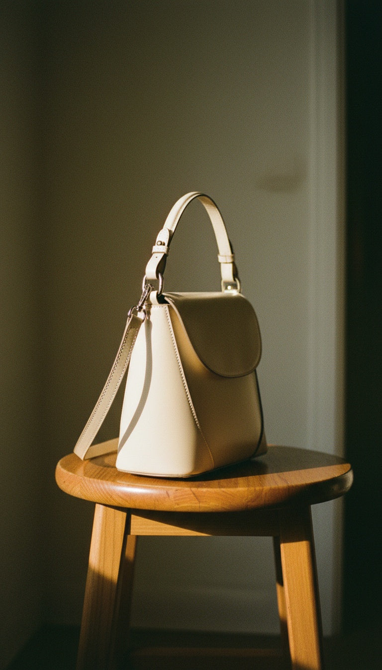 Pre - Order Bell Genuine Leather Bag Alison Dominy Designs