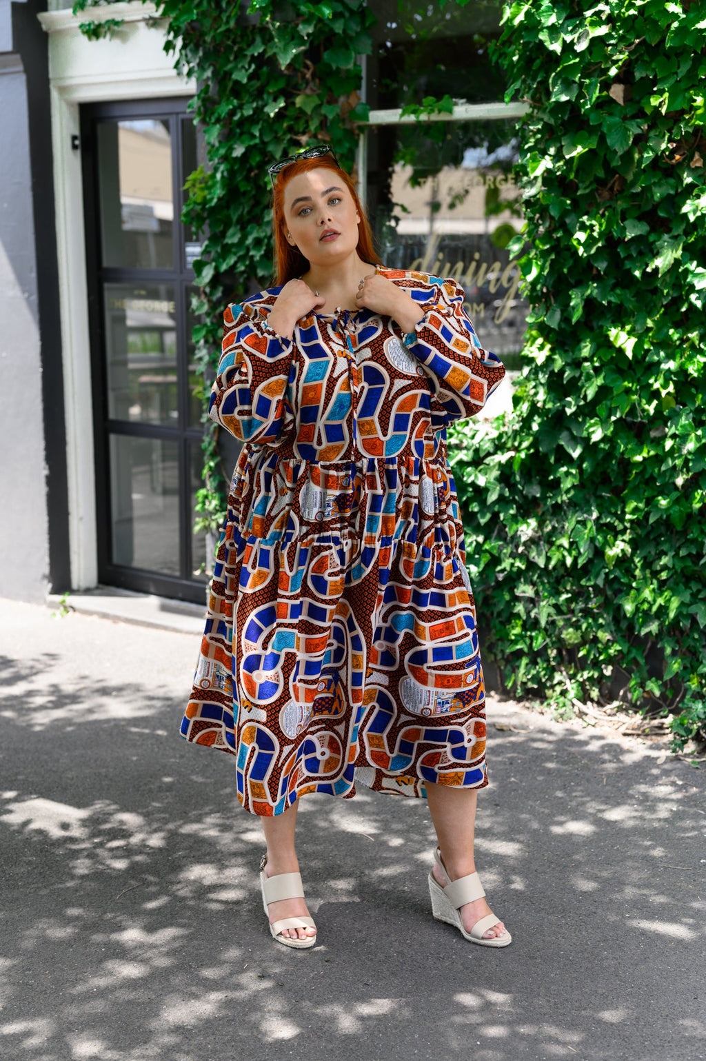 Willow Dress In Rome Alison Dominy Designs