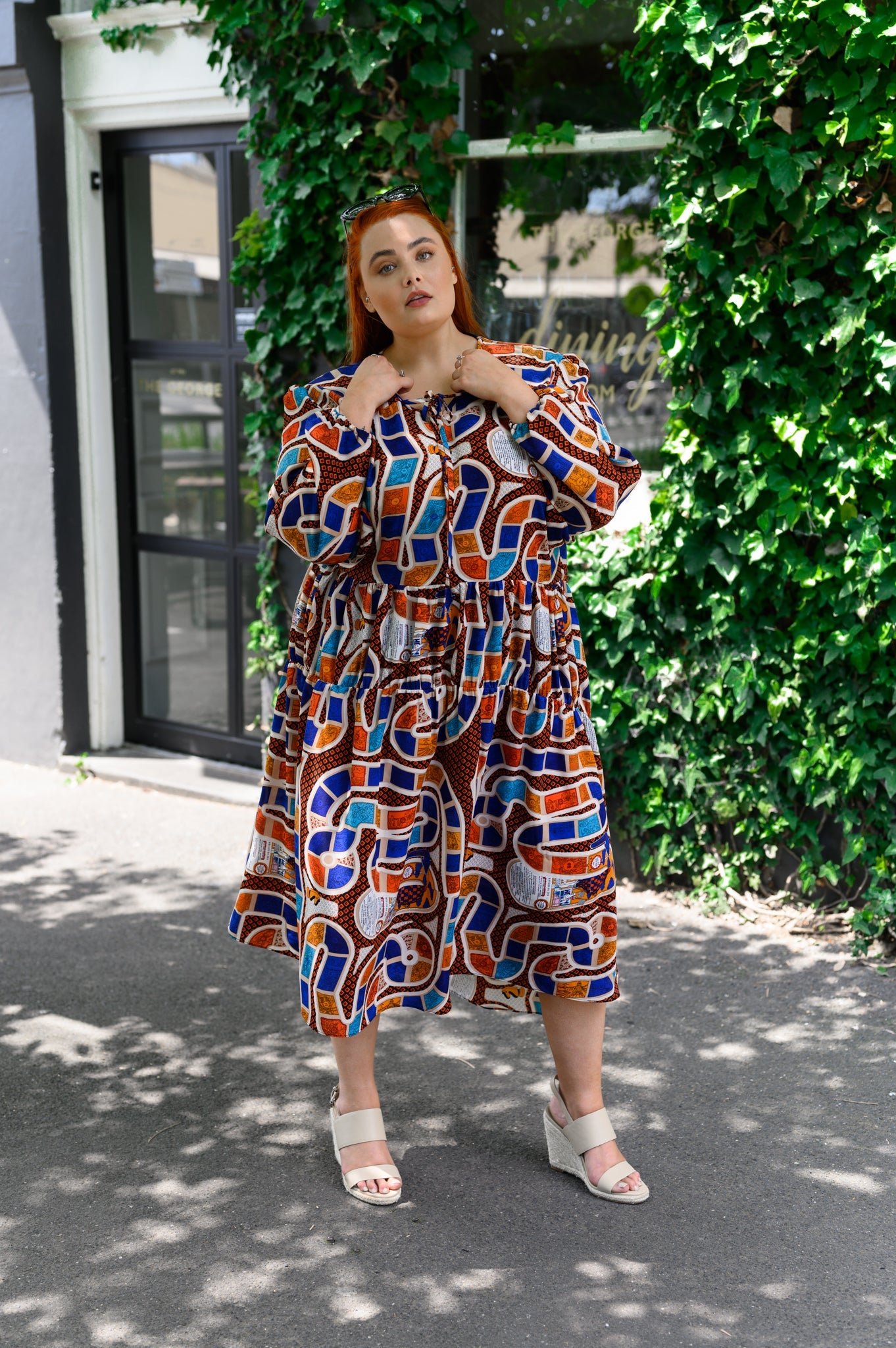 Willow Dress In Rome Alison Dominy Designs