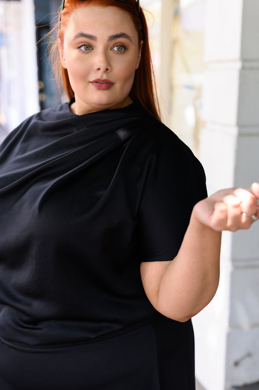 Quinn Blouse in Black