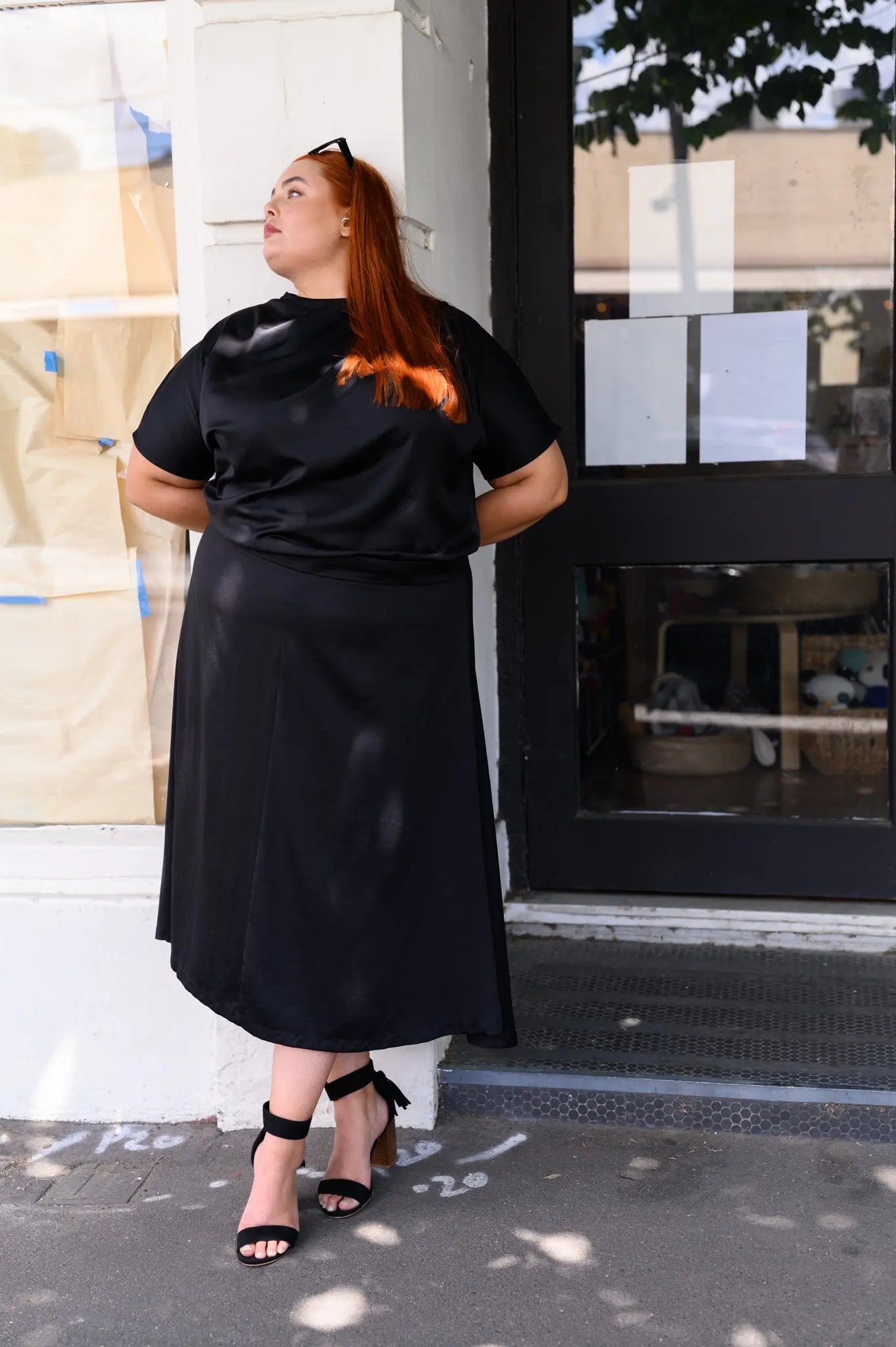 Izzy Skirt in Black Alison Dominy Designs