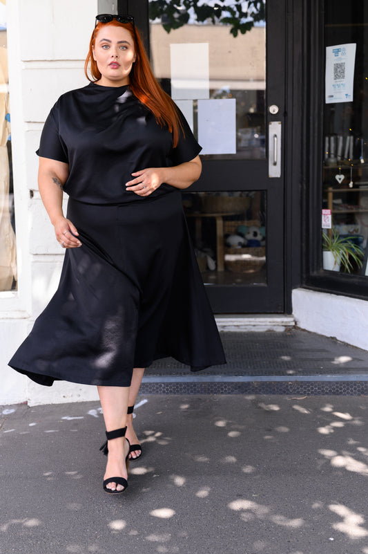 Quinn Blouse in Black