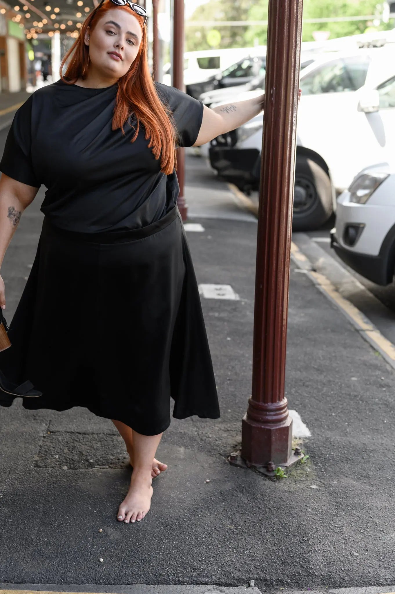 Izzy Skirt in Black Alison Dominy Designs