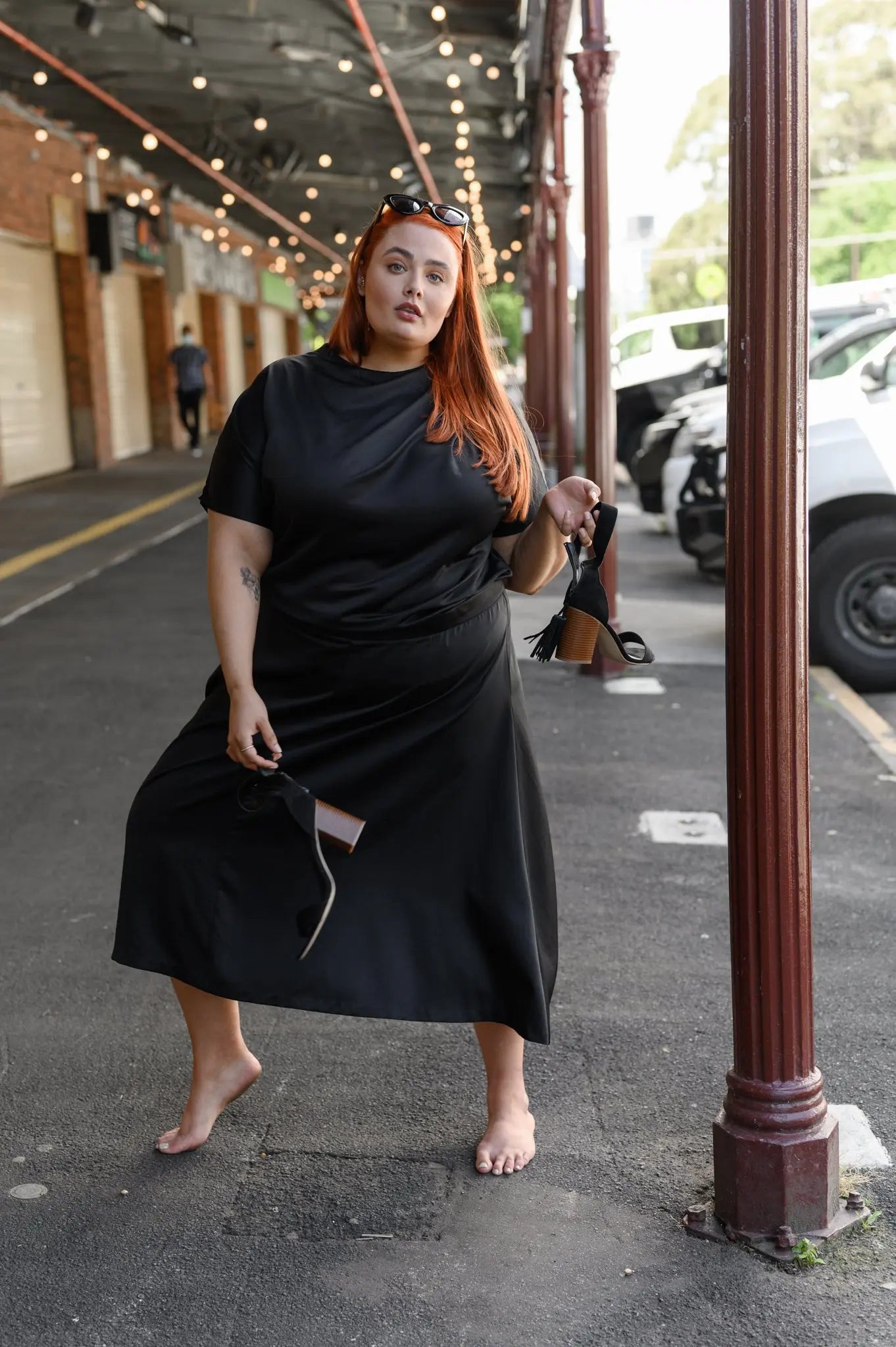 Izzy Skirt in Black Alison Dominy Designs