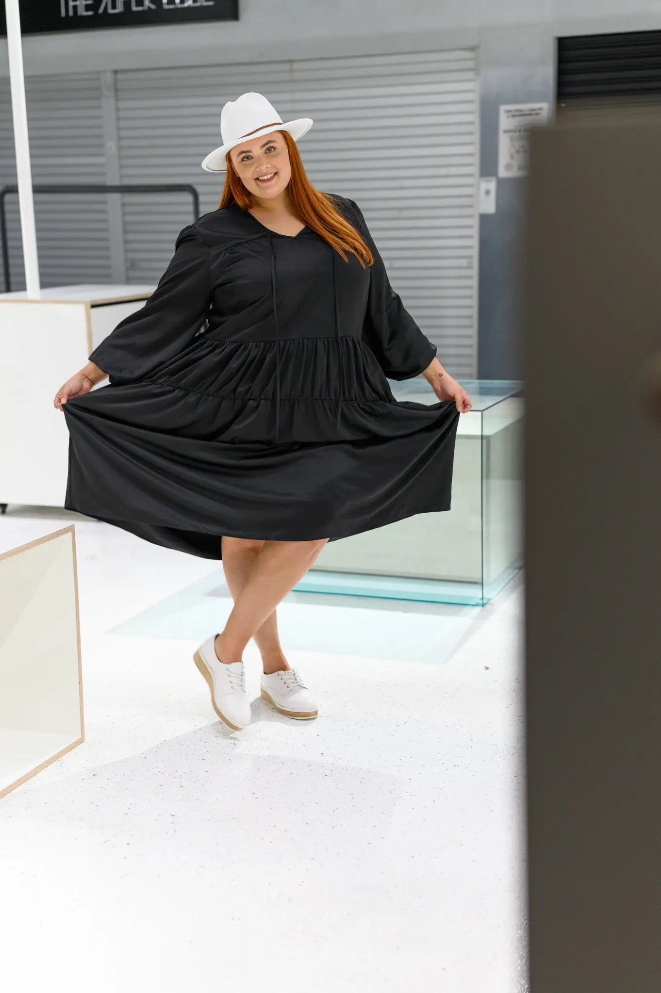 Willow Dress In Black Alison Dominy Designs