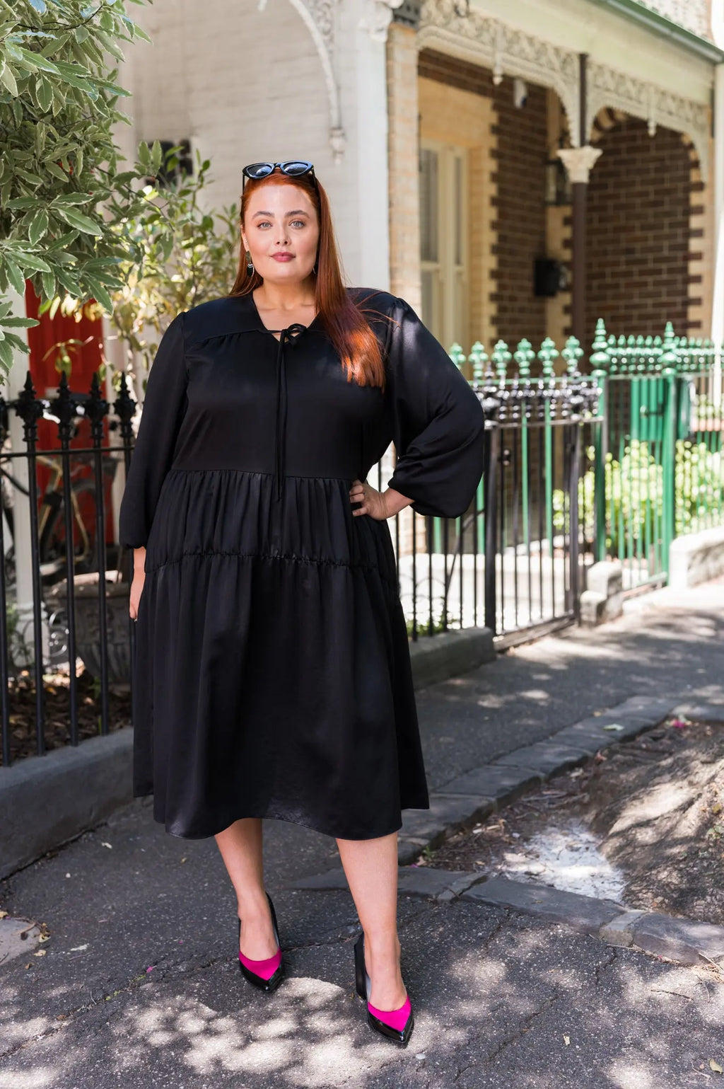 Willow Dress In Black Alison Dominy Designs