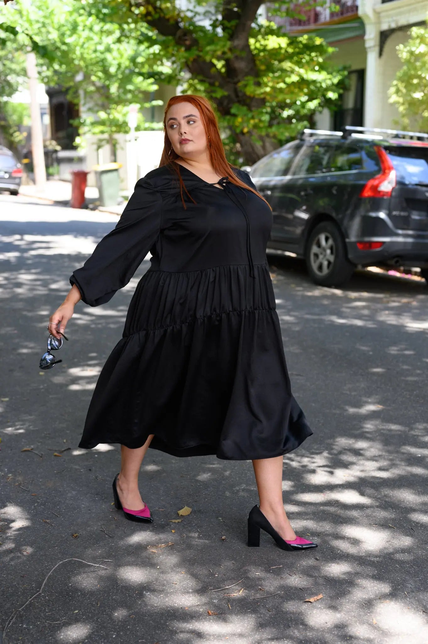 Willow Dress In Black Alison Dominy Designs