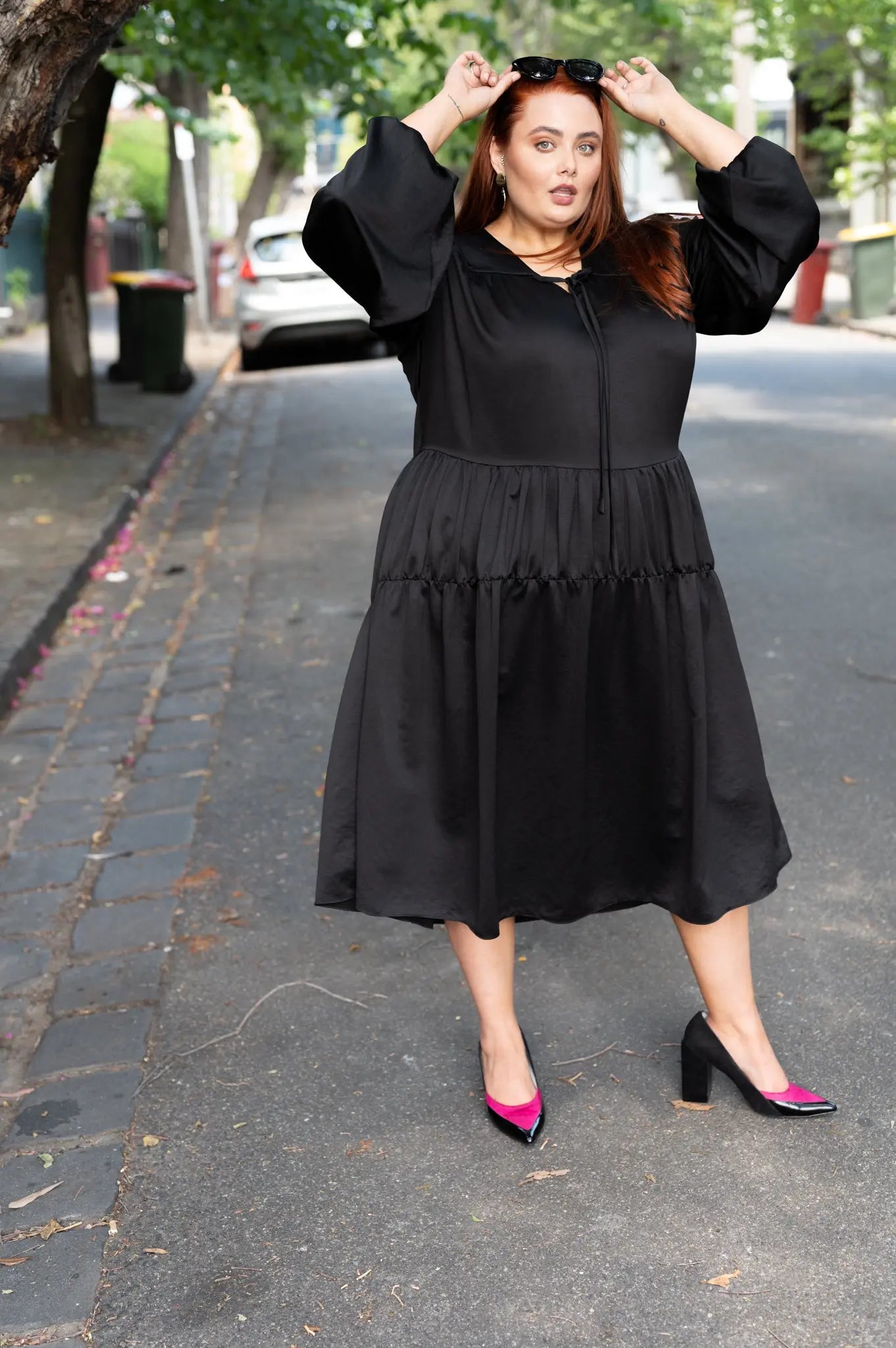 Willow Dress In Black Alison Dominy Designs