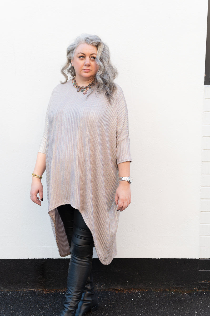 Valentina Top in Gold Alison Dominy Designs