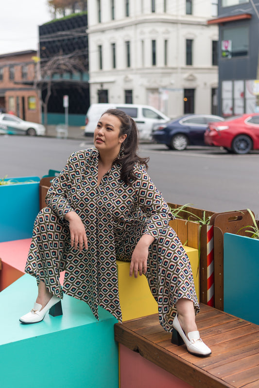 Franca Blouse in Geo